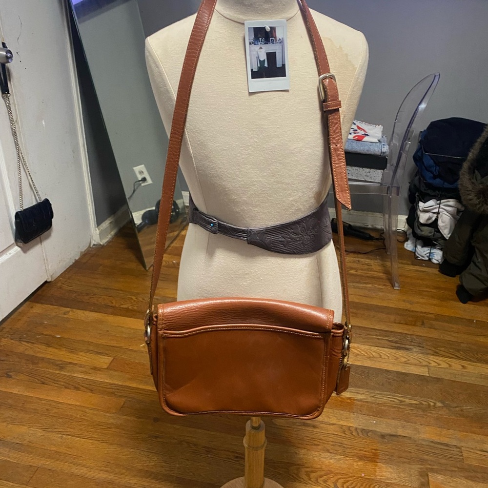 Coach Tan Crossbody Bag - Picture 2 of 10